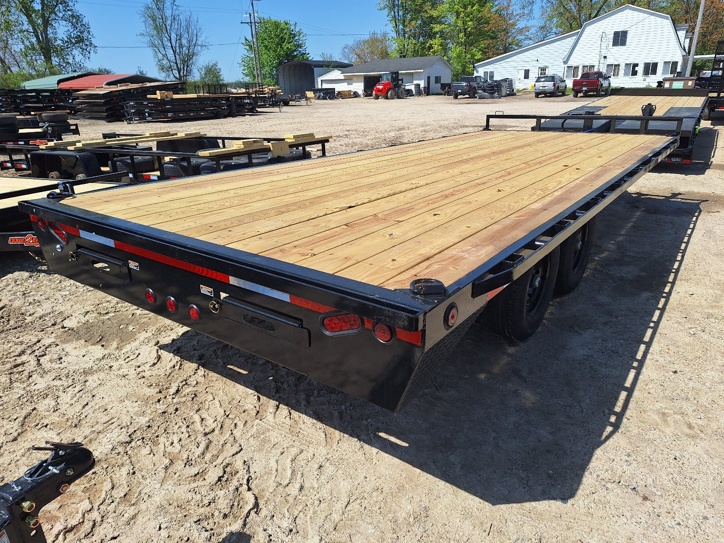 New 2025 Load Trail 102x20 Flat Deck Deckover Trailer