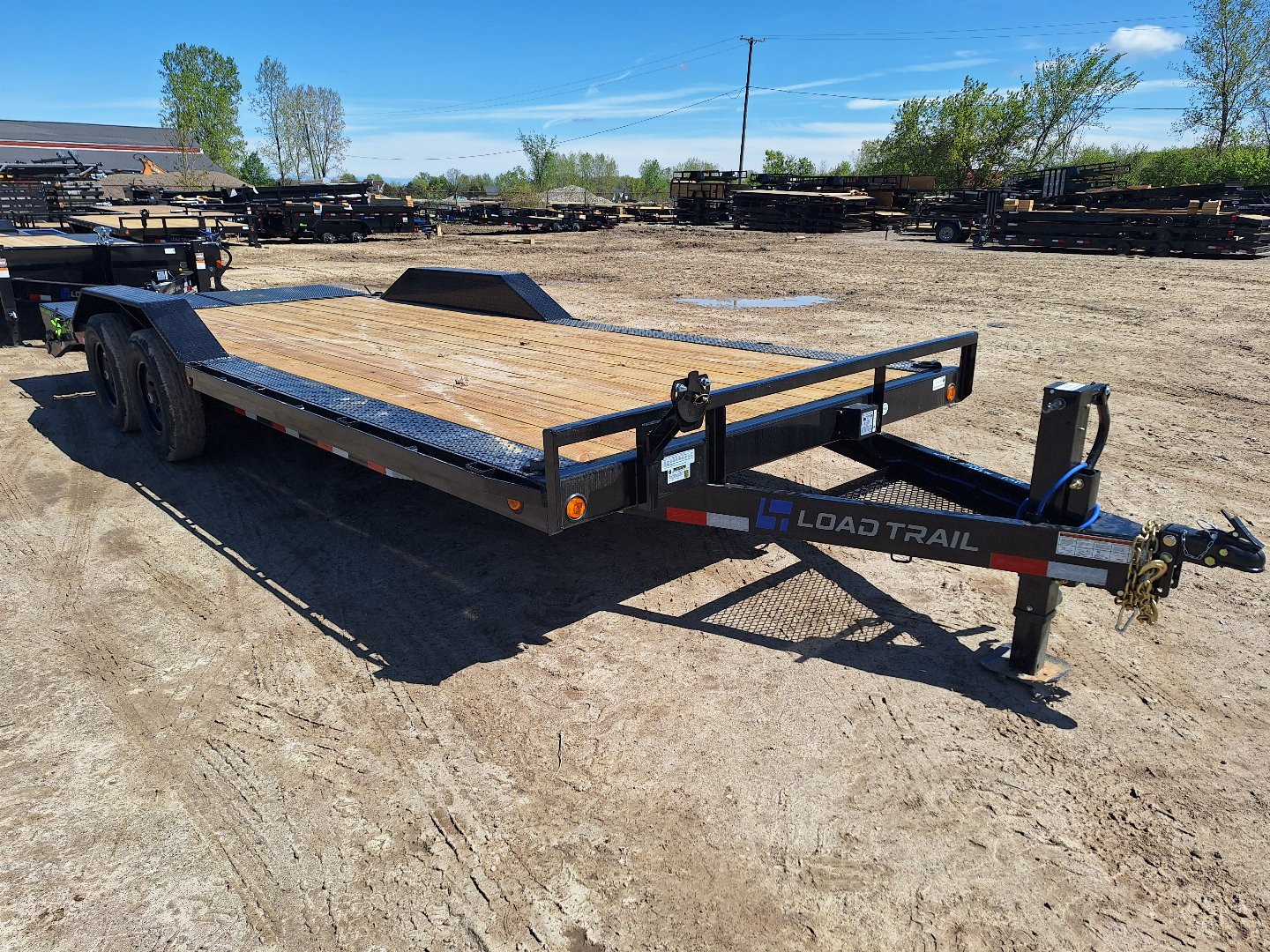 New 2025 Load Trail 102x22 Equipment Trailer W/ Max Ramps