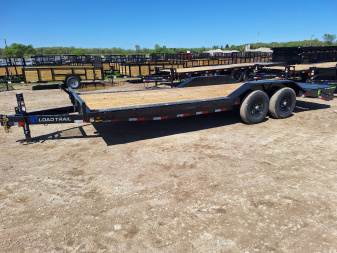 New 2025 Load Trail 102x22 Equipment Trailer W/ Max Ramps