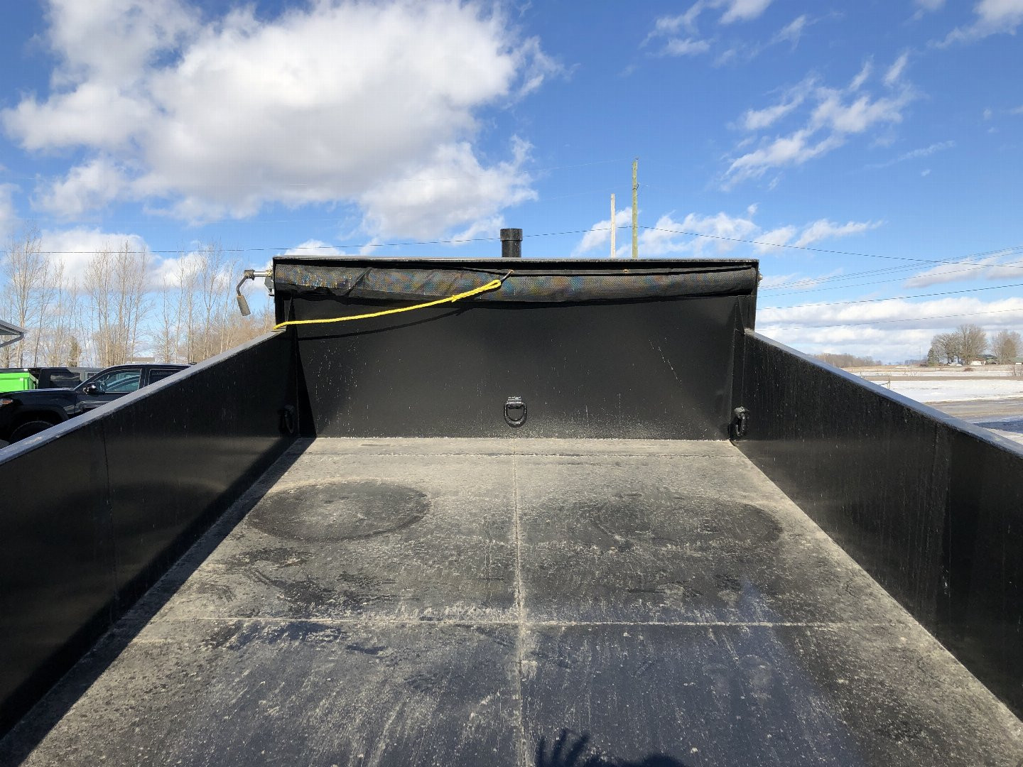 New 2025 Force 7X14 W/ TELESCOPIC Dump Trailer