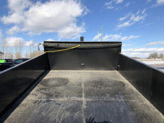 New 2025 Force 7X14 W/ TELESCOPIC Dump Trailer