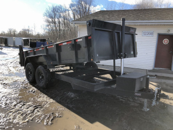 New 2025 Force 7X14 W/ TELESCOPIC Dump Trailer