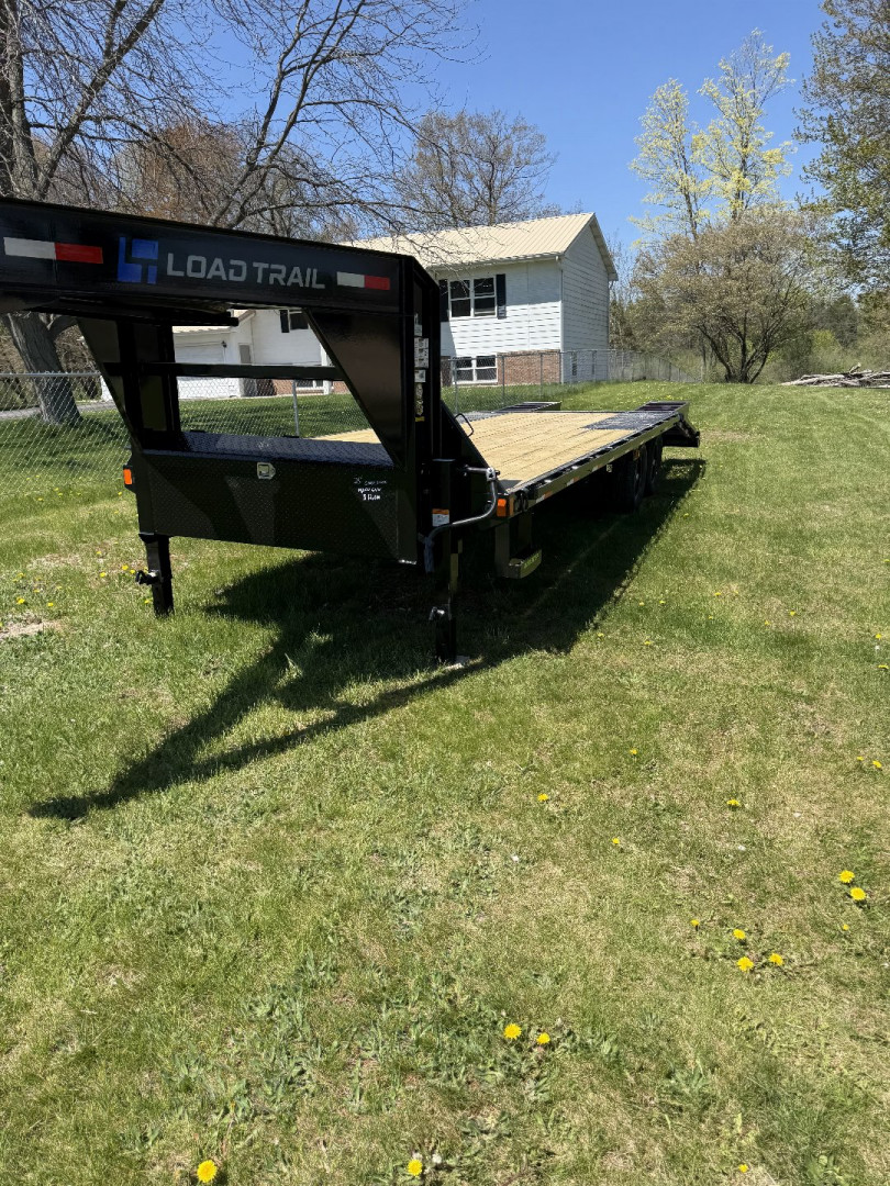 New 2025 Load Trail 102X25' 14K 5' DOVETAIL Gooseneck Bodies