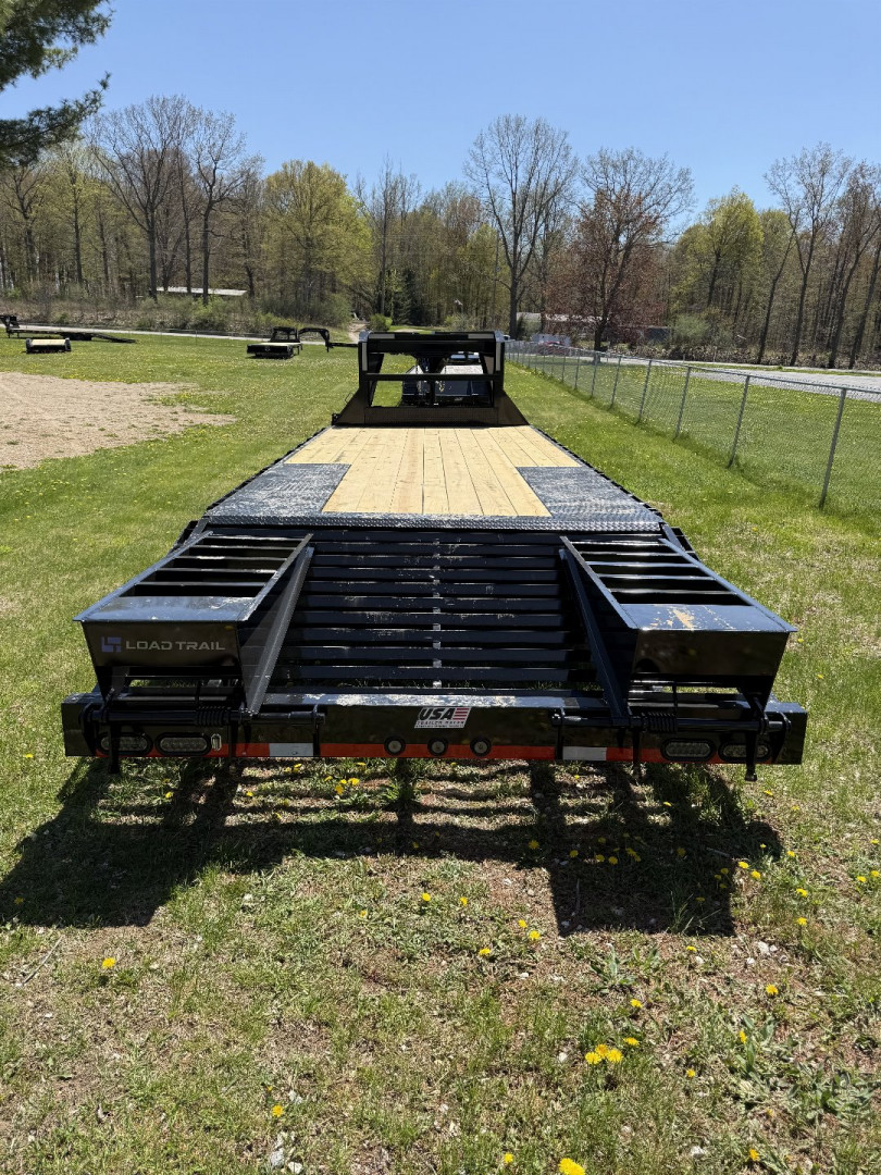 New 2025 Load Trail 102X25' 14K 5' DOVETAIL Gooseneck Bodies