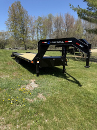New 2025 Load Trail 102X25' 14K 5' DOVETAIL Gooseneck Bodies