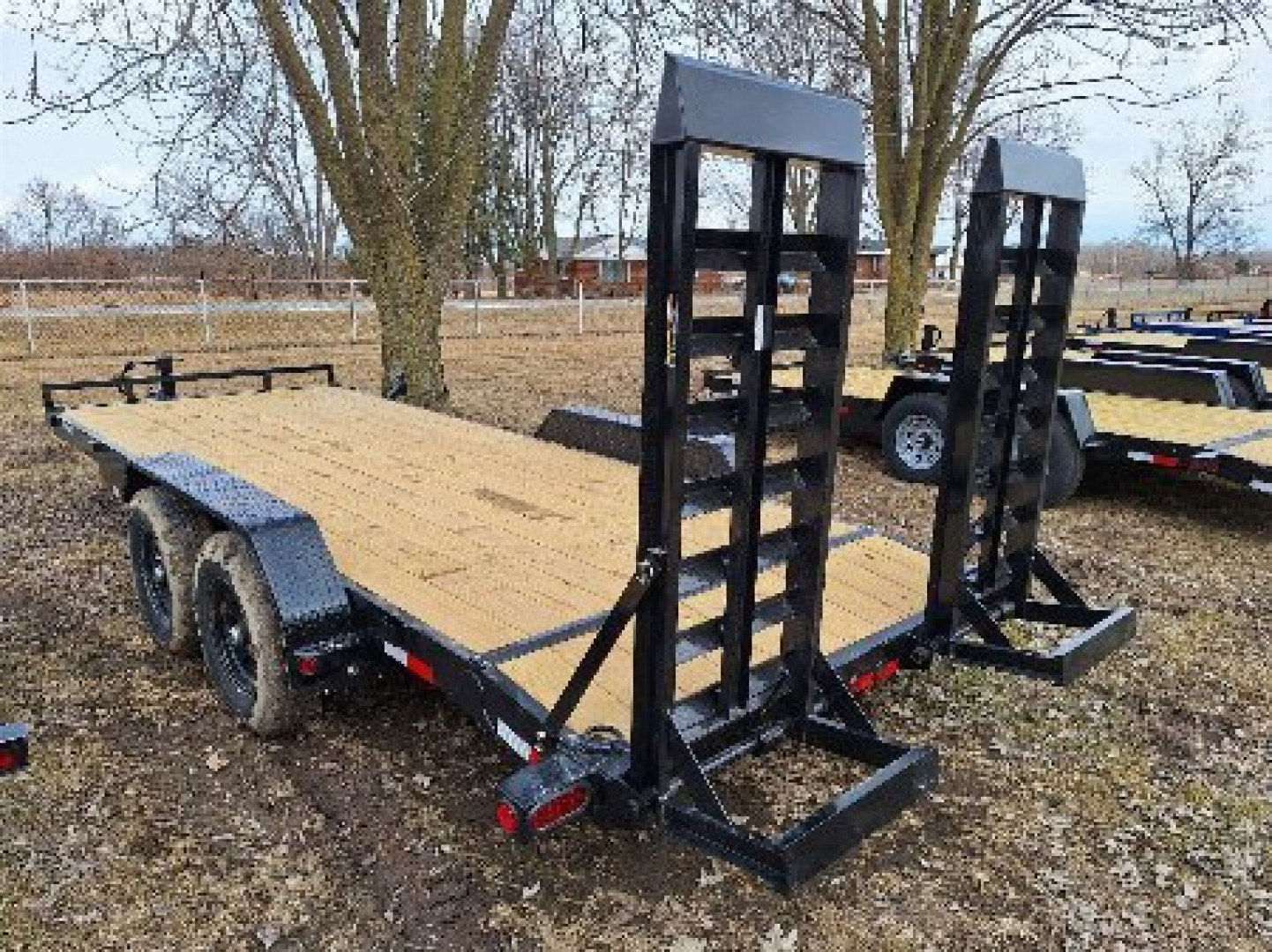 New LOAD TRAIL 83"X20' 14K SKIDSTEER EQUIPMENT TRAILER