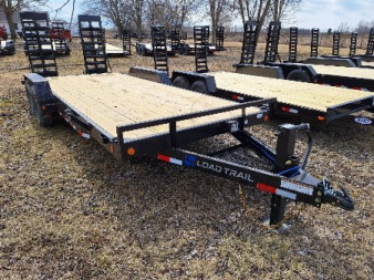 New LOAD TRAIL 83"X20' 14K SKIDSTEER EQUIPMENT TRAILER