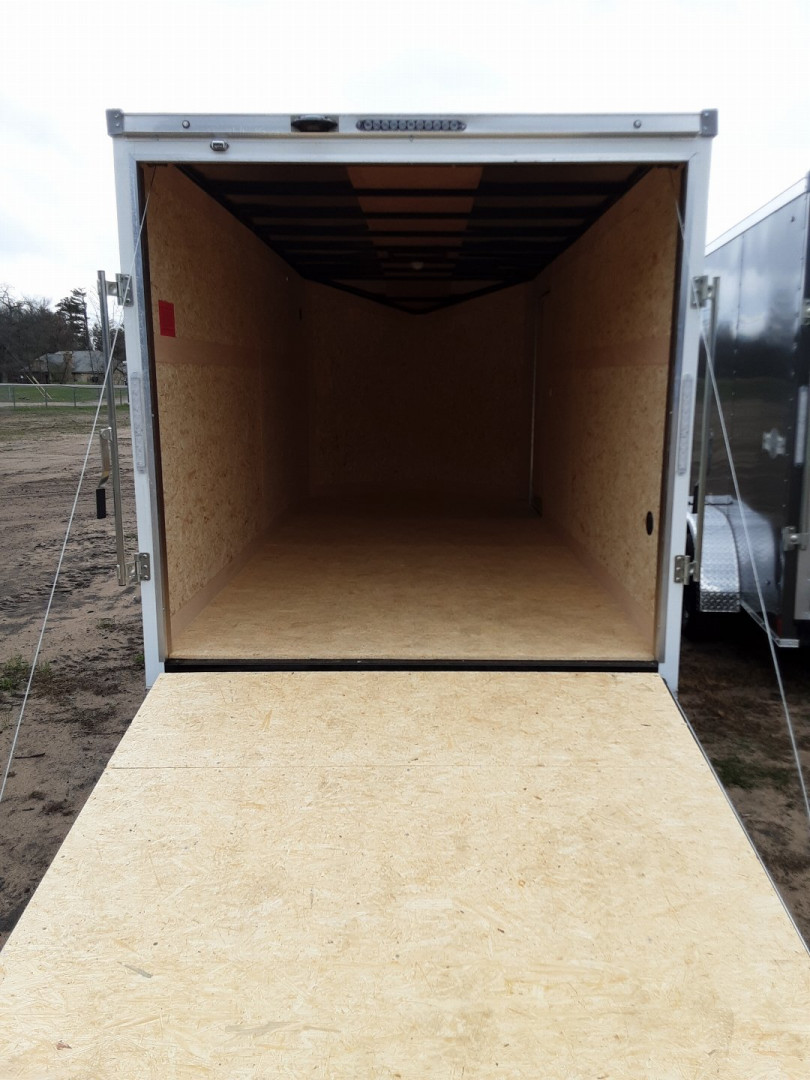 New 2025 Stealth Trailers STEALTH 7X16 W/RAMP WHITE Cargo / Enclosed Trailer