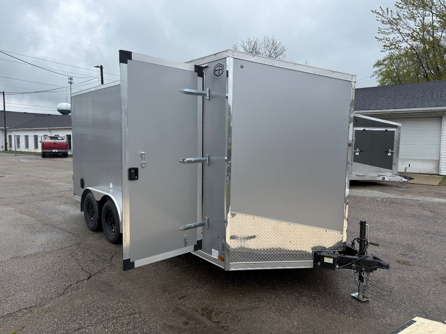 New 2025 US CARGO 7 X 16 Cargo / Enclosed Trailer with 6ft 6in Screwless Exterior - SALE ITEM