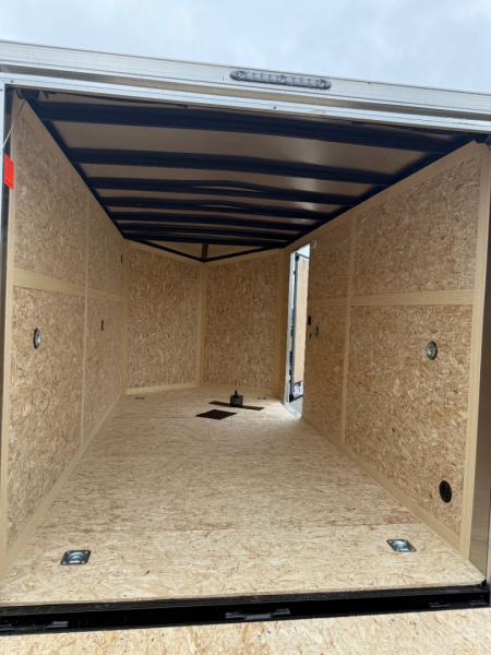 New 2025 US CARGO 7 X 16 Cargo / Enclosed Trailer with 6ft 6in Screwless Exterior - SALE ITEM