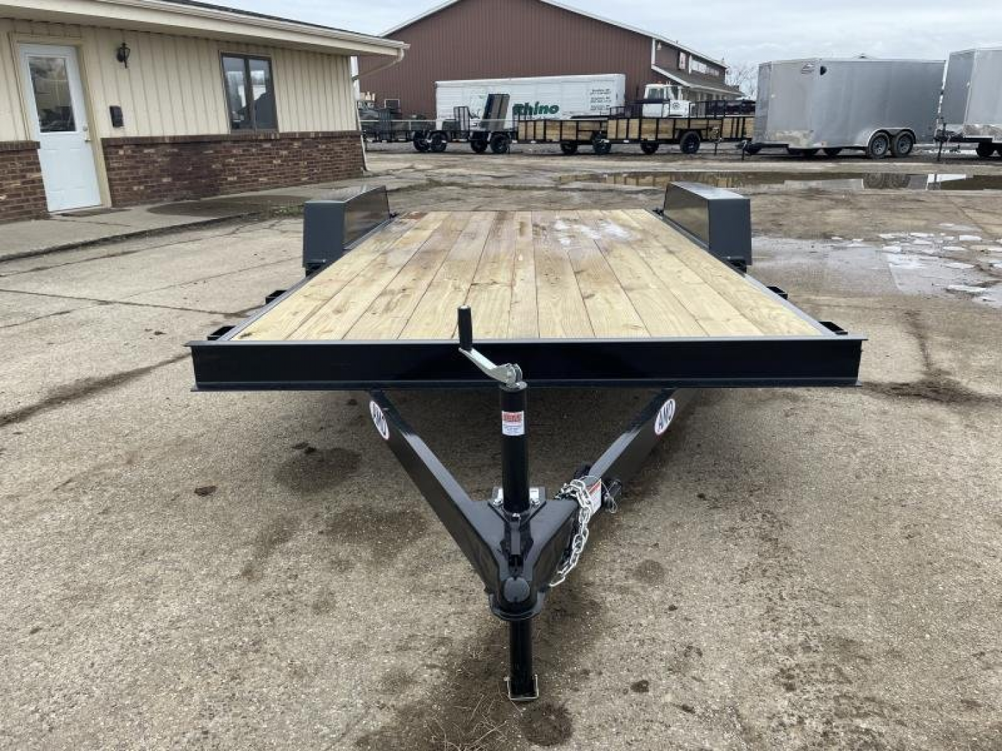 New 2025 AMO 82x16 7K 1-Brake Car Hauler