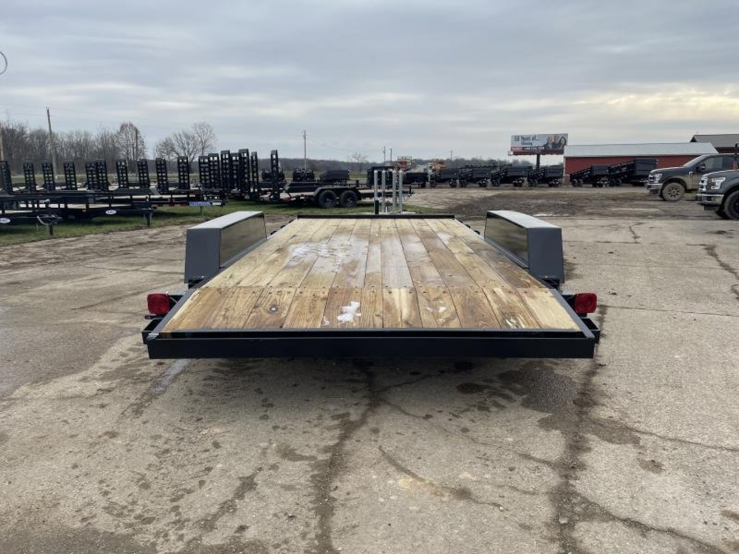 New 2025 AMO 82x16 7K 1-Brake Car Hauler