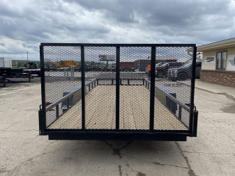 New 2025 AMO 82x20 Tandem Axle 2-Brake Landscape Trailer