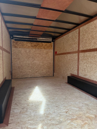 New 2025 Stealth Titan 8.5 x 24 Enclosed Car Hauler with Ramp 10K GVW with 7ft interior