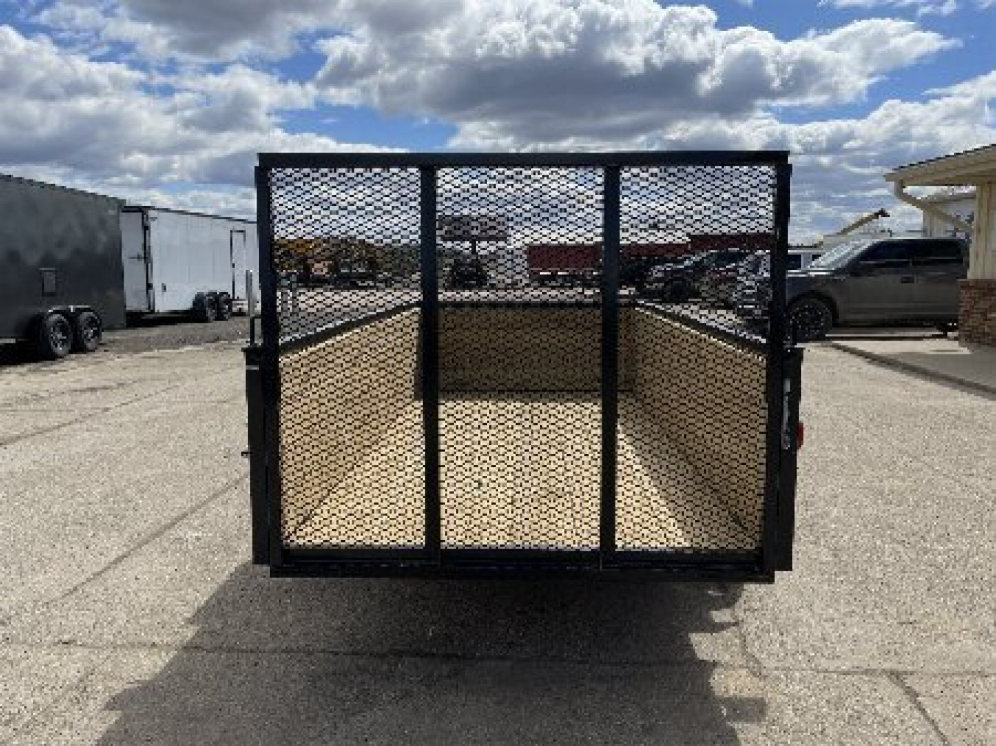 New 2025 6.4 X 10 HIGH SIDE AMO Trailer Landscape Trailer