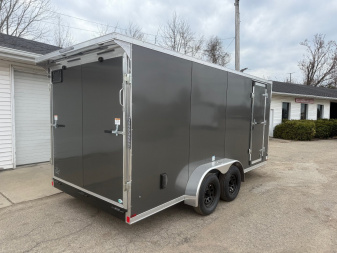 New 2025 US CARGO 7 X 16 Cargo / Enclosed Trailer with 6ft 6in Screwless Exterior