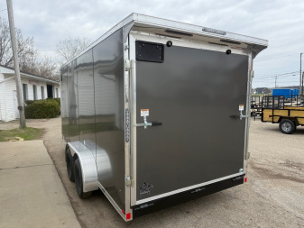 New 2025 US CARGO 7 X 16 Cargo / Enclosed Trailer with 6ft 6in Screwless Exterior