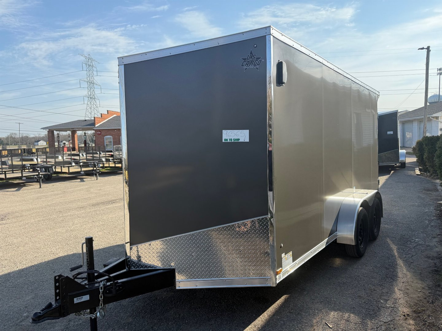 New 2025 US CARGO 7 X 14 Cargo / Enclosed Trailer with 6ft 6in Screwless Exterior