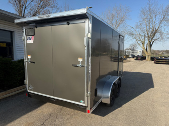 New 2025 US CARGO 7 X 14 Cargo / Enclosed Trailer with 6ft 6in Screwless Exterior