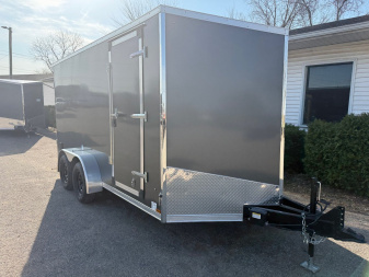 New 2025 US CARGO 7 X 14 Cargo / Enclosed Trailer with 6ft 6in Screwless Exterior
