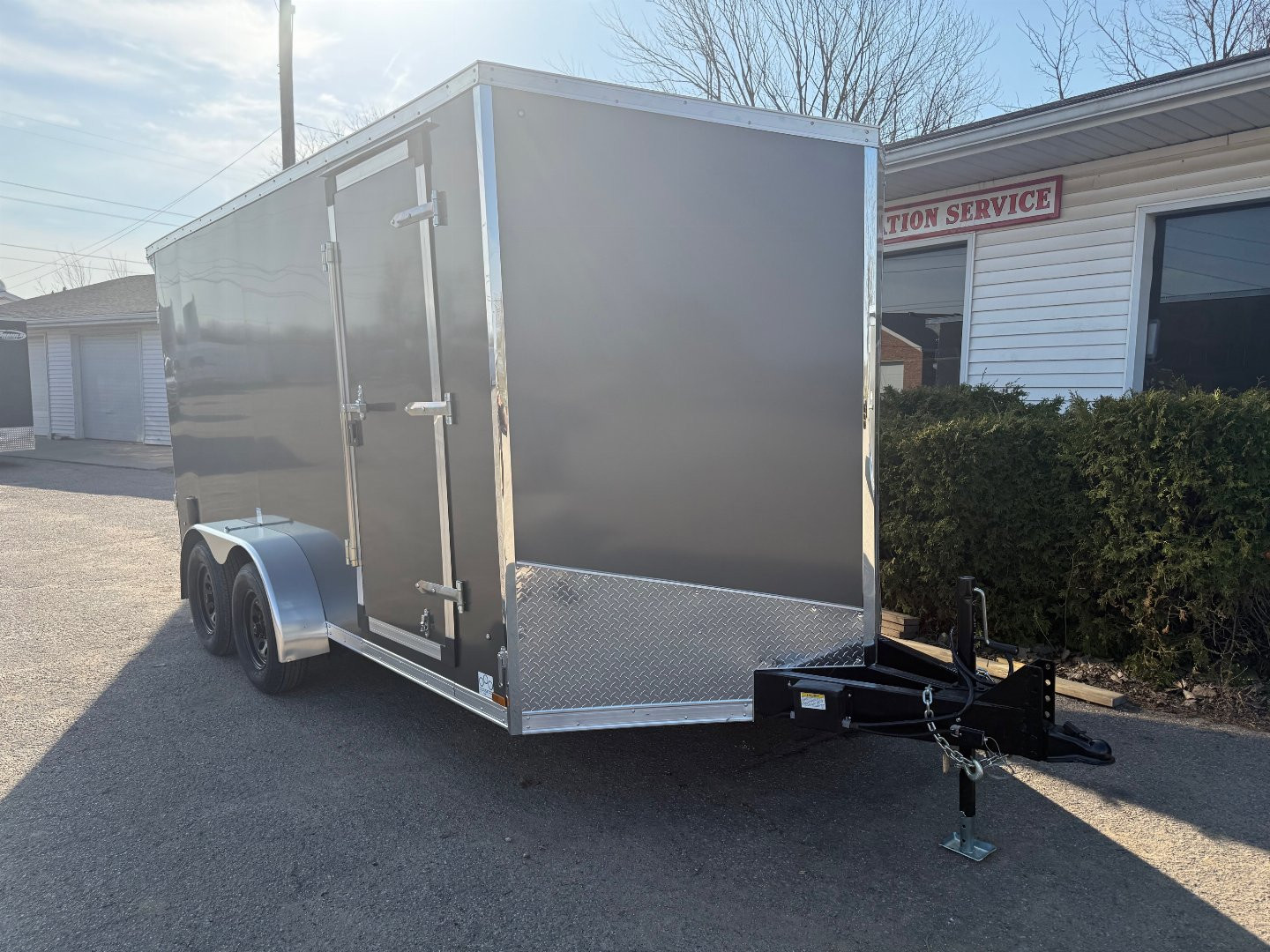 New 2025 US CARGO 7 X 14 Cargo / Enclosed Trailer with 6ft 6in Screwless Exterior