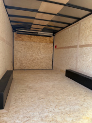 New 2025 Stealth Titan 8.5 x 24 Enclosed Car Hauler with Ramp 10K GVW with 7ft interior WITH ALUMINUM RIMS