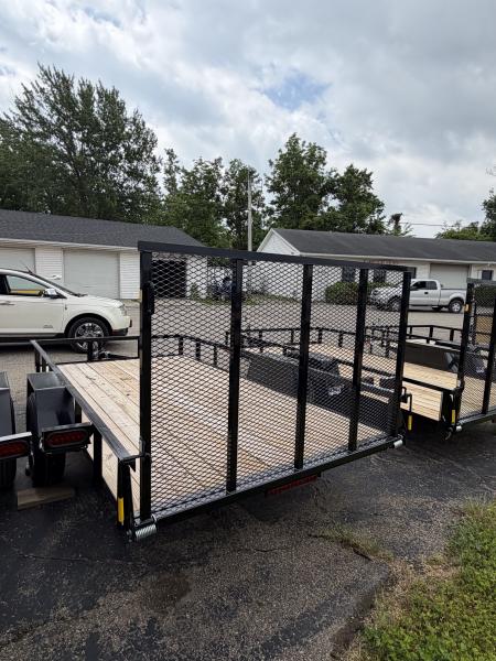 New 2026 AMO 6.4 x 12 A.M.O. Low Side Landscape Trailer Landscape Trailer