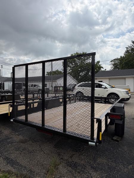 New 2026 AMO 6.4 x 12 A.M.O. Low Side Landscape Trailer Landscape Trailer