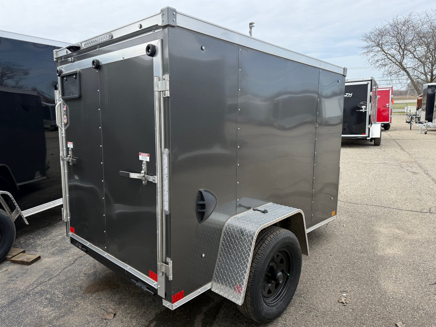 New 2025 Stealth 5 x 8 Enclosed Trailer w/ Ramp (Single) Cargo / Enclosed Trailer