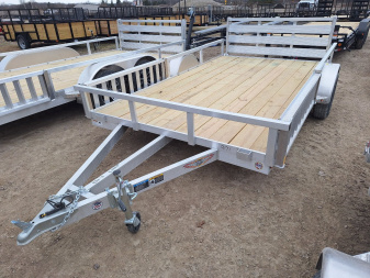 New 2025 H&H Trailers 82x12 Aluminum ATV / Utility Trailer
