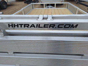 New 2025 H&H Trailers 82x12 Aluminum ATV / Utility Trailer