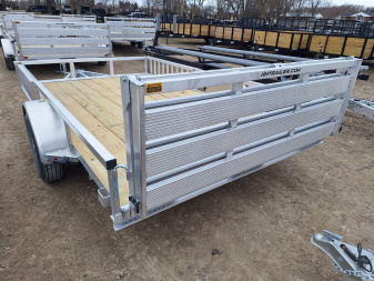 New 2025 H&H Trailers 82x12 Aluminum ATV / Utility Trailer