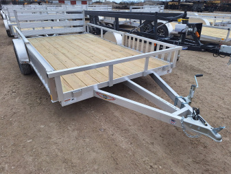 New 2025 H&H Trailers 82x12 Aluminum ATV / Utility Trailer
