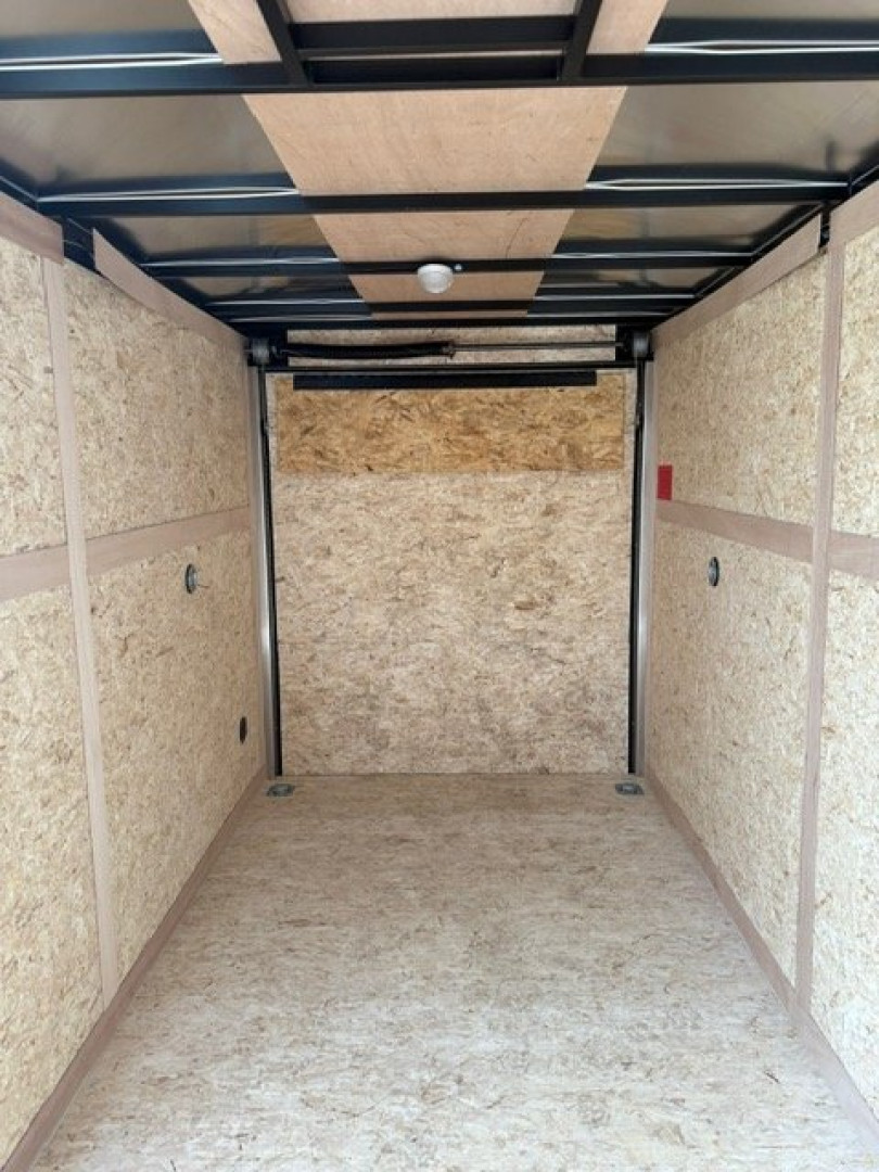 New 2025 6 x 14 Stealth Titan Enclosed Trailer with Ramp with 6ft 6in interior - UPGRADES - damage