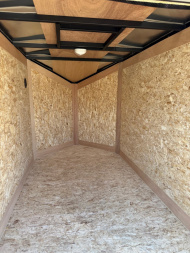 New 2025 4 x 6 Stealth Enclosed Trailer with Ramp Door Cargo - PENDING SALE