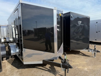 New 2025 Stealth 7 X 14 Cargo / Enclosed Trailer with Ramp with 7ft interior Height -UPGRADED MODEL