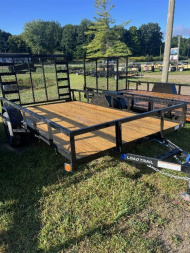 New 2025 Load Trail 77"X12' Landscape Trailer W/SPRING ASSIST GATE