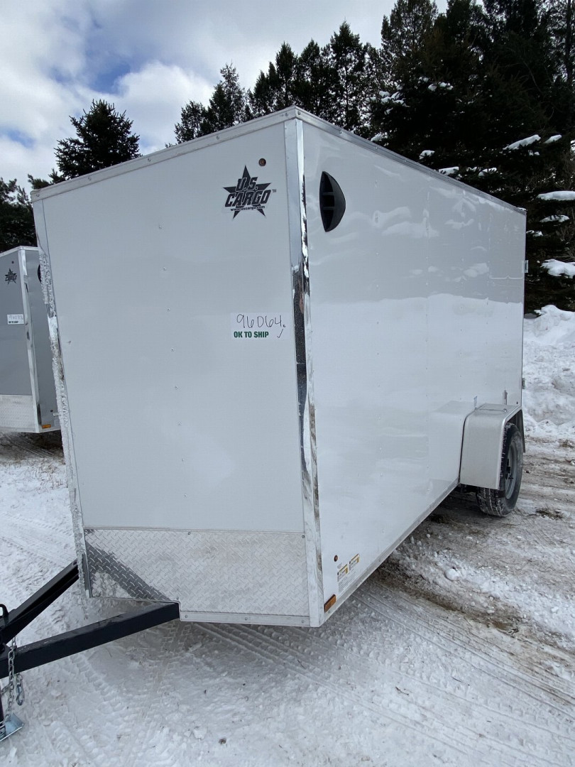 New 2025 US Cargo 6X12 BARN DOOR Cargo / Enclosed Trailer