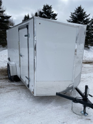 New 2025 US Cargo 6X12 BARN DOOR Cargo / Enclosed Trailer