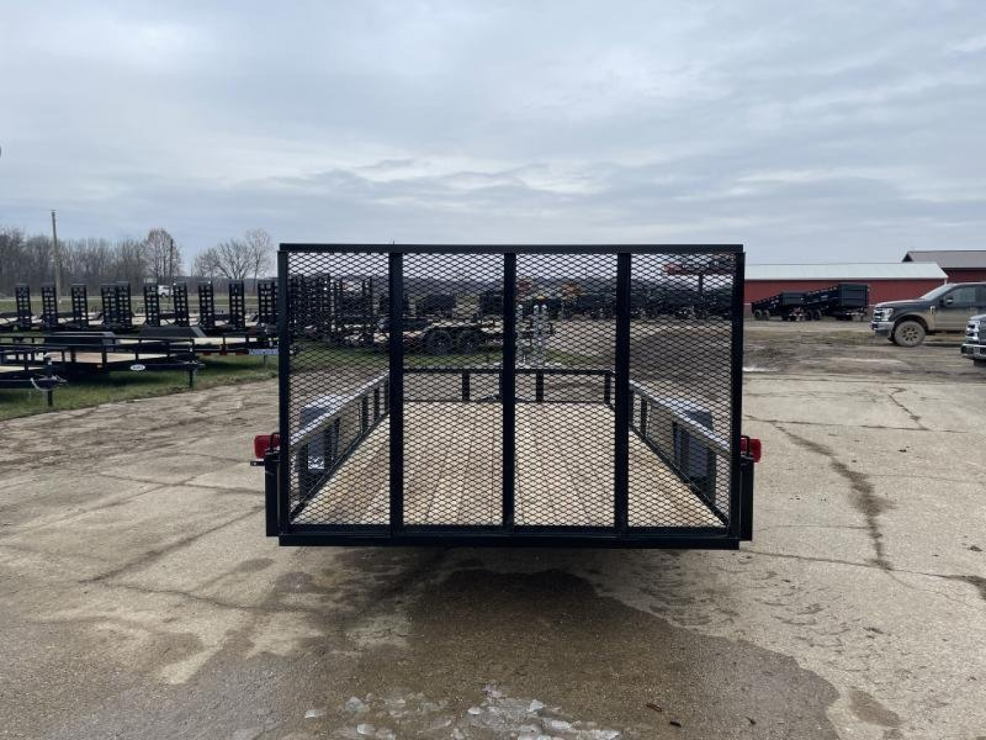 New 2025 AMO 6.4x12 3k Landscape Trailer