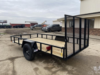 New 2025 AMO 6.4x12 3k Landscape Trailer