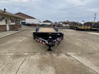 New 2025 LOAD TRAIL 83"x22' 14k Split Deck Gravity Tilt Trailer *OLD STOCK*