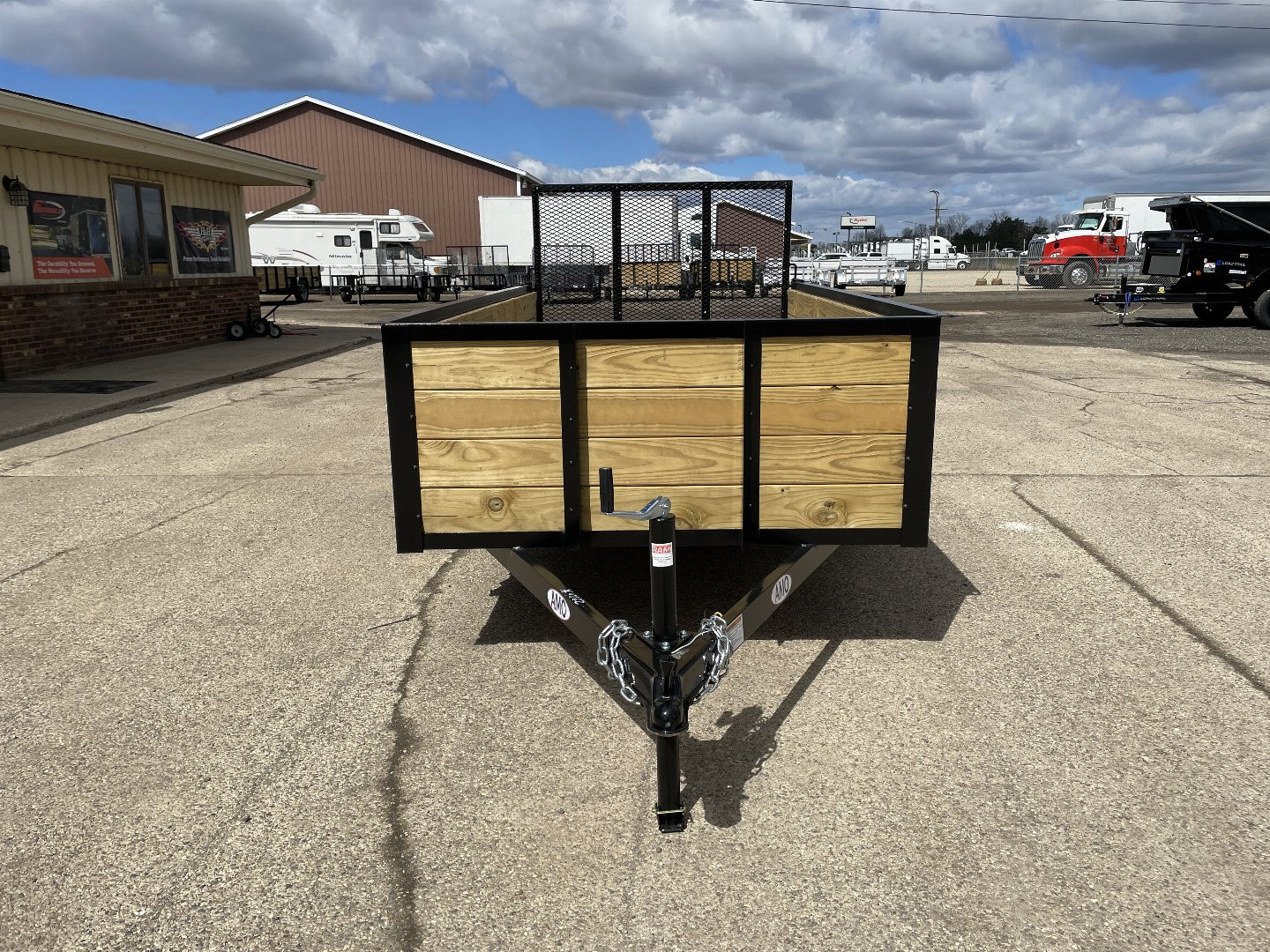 New 2025 AMO 5x10 3k Woodside Landscape Trailer