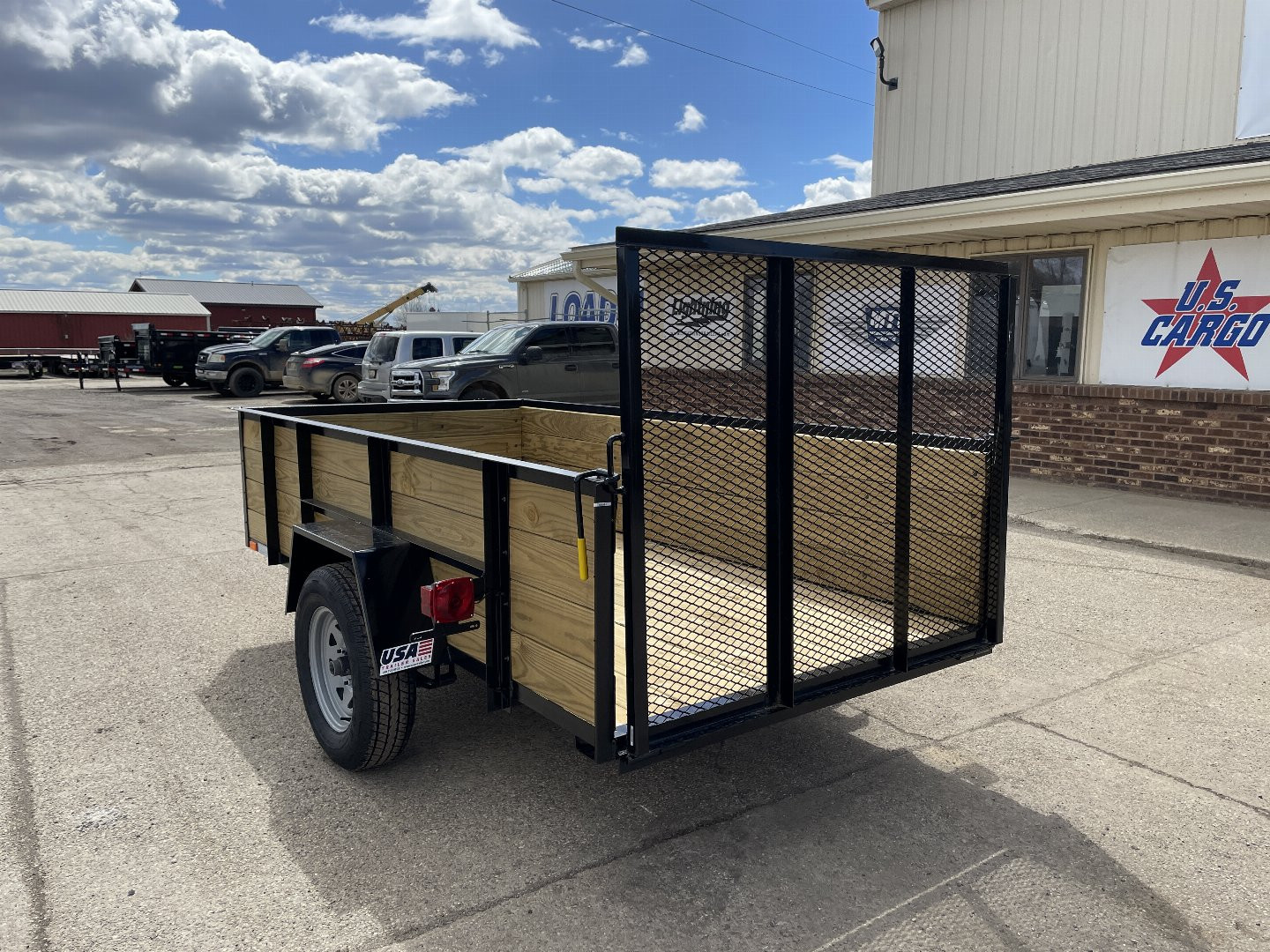 New 2025 AMO 5x10 3k Woodside Landscape Trailer