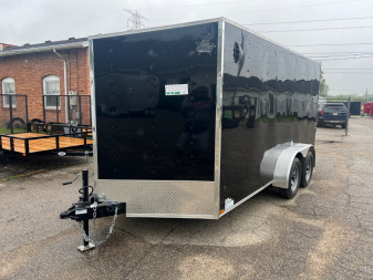 New 2025 US CARGO 7 X 14 Cargo Enclosed Trailer with Ramp