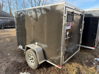New 2025 US Cargo 5 x 8 Enclosed Trailer w/ Ramp and side Door (Single) Cargo / Enclosed Trailer