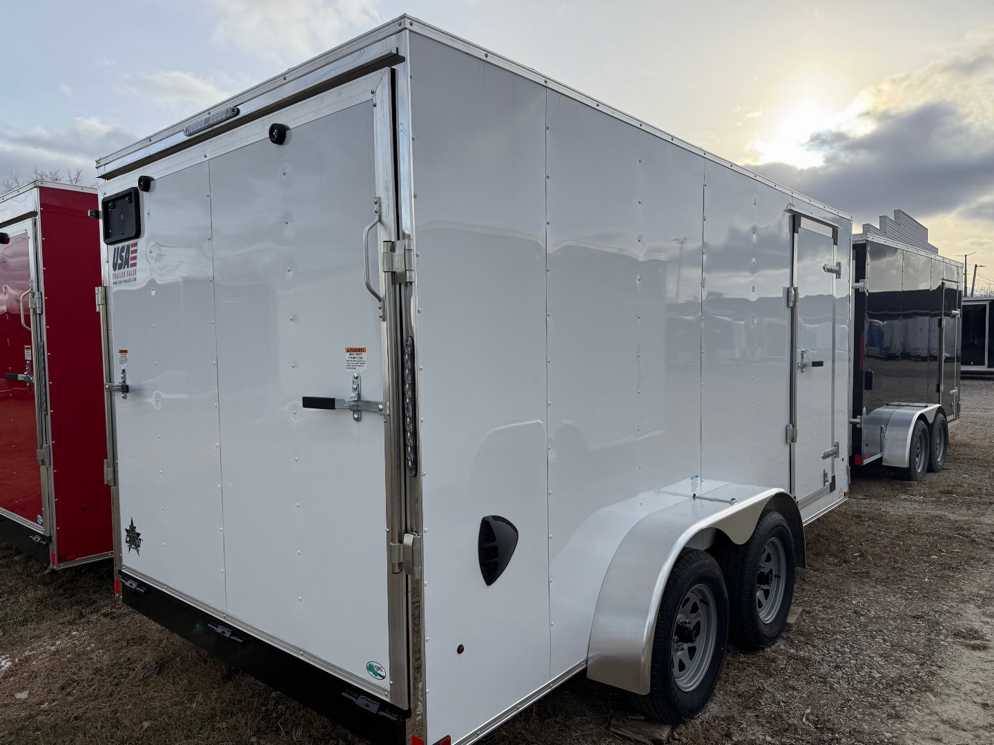 New 2025 US CARGO 7 X 16 US CARGO ENCLOSED WITH RAMP