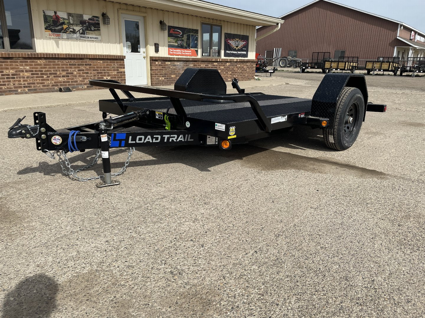 New 2025 Load Trail 77"X12' 5K Scissor Hauler Tilt Trailer