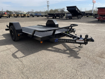 New 2025 Load Trail 77"X12' 5K Scissor Hauler Tilt Trailer