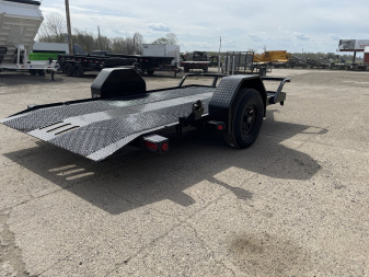 New 2025 Load Trail 77"X12' 5K Scissor Hauler Tilt Trailer